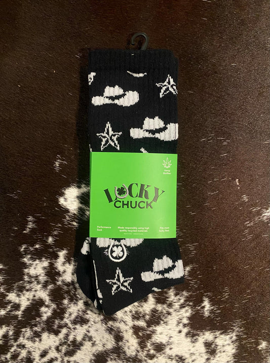 Lucky Chuck Socks, Get Western