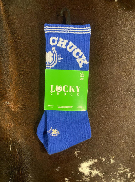 Lucky Chuck Socks, Retro Purple