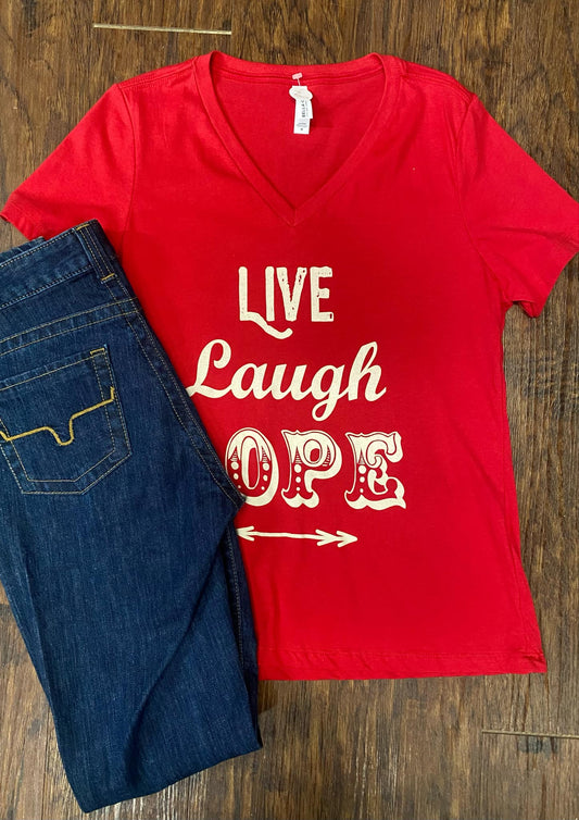 Live, Laugh and Lope Tee