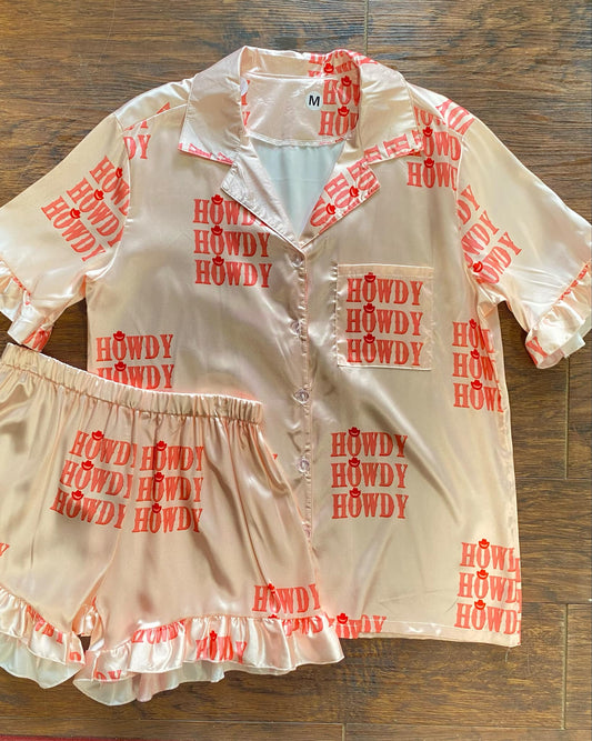 Satin Western PJ's