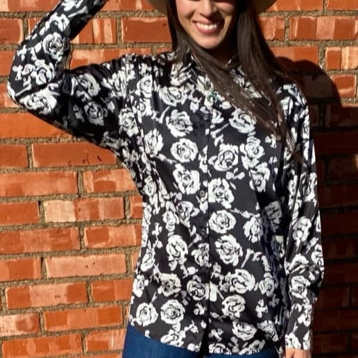 Texas Rose Silky Blouse