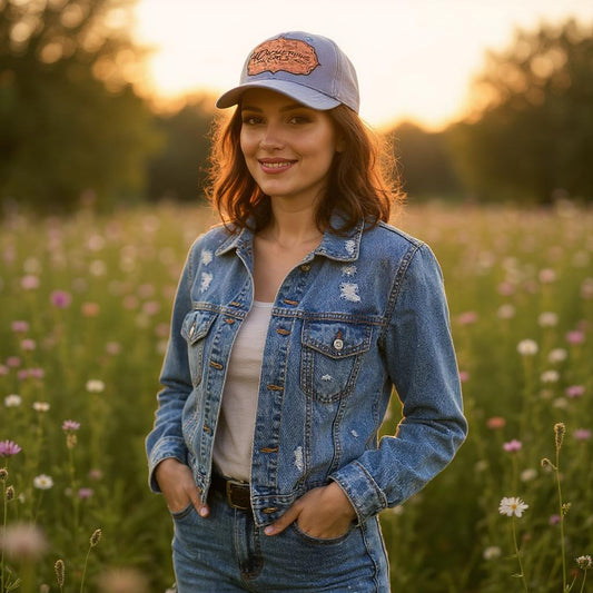 40SC Faded Blue Ballcap