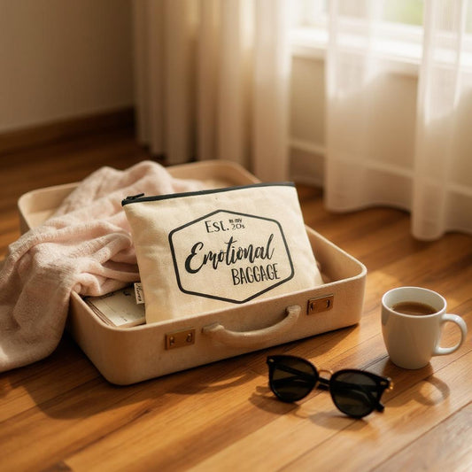 "Emotional Baggage" Zipper Pouch