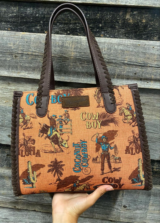 Retro Western Wrangler Purse