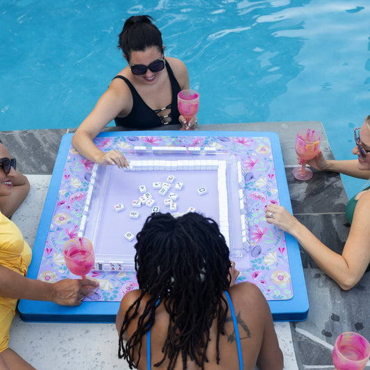 Mahjong Mat, 33" - Lavender