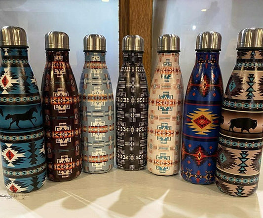 Western Print Insulated Bottles