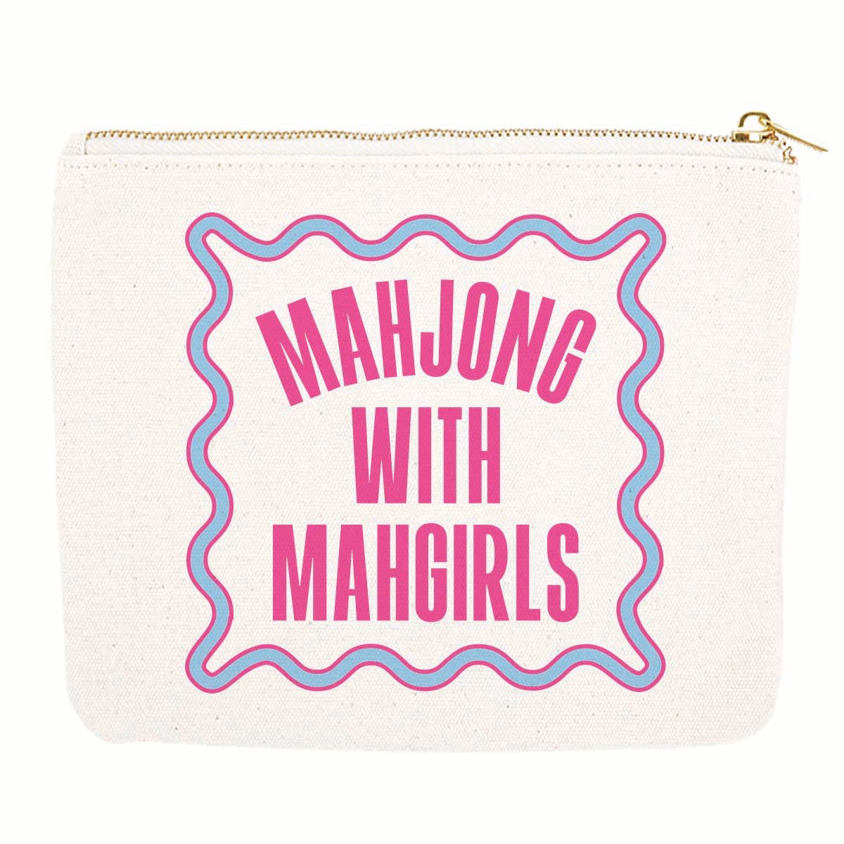 Mahj With Mahgirls Canvas Pouch