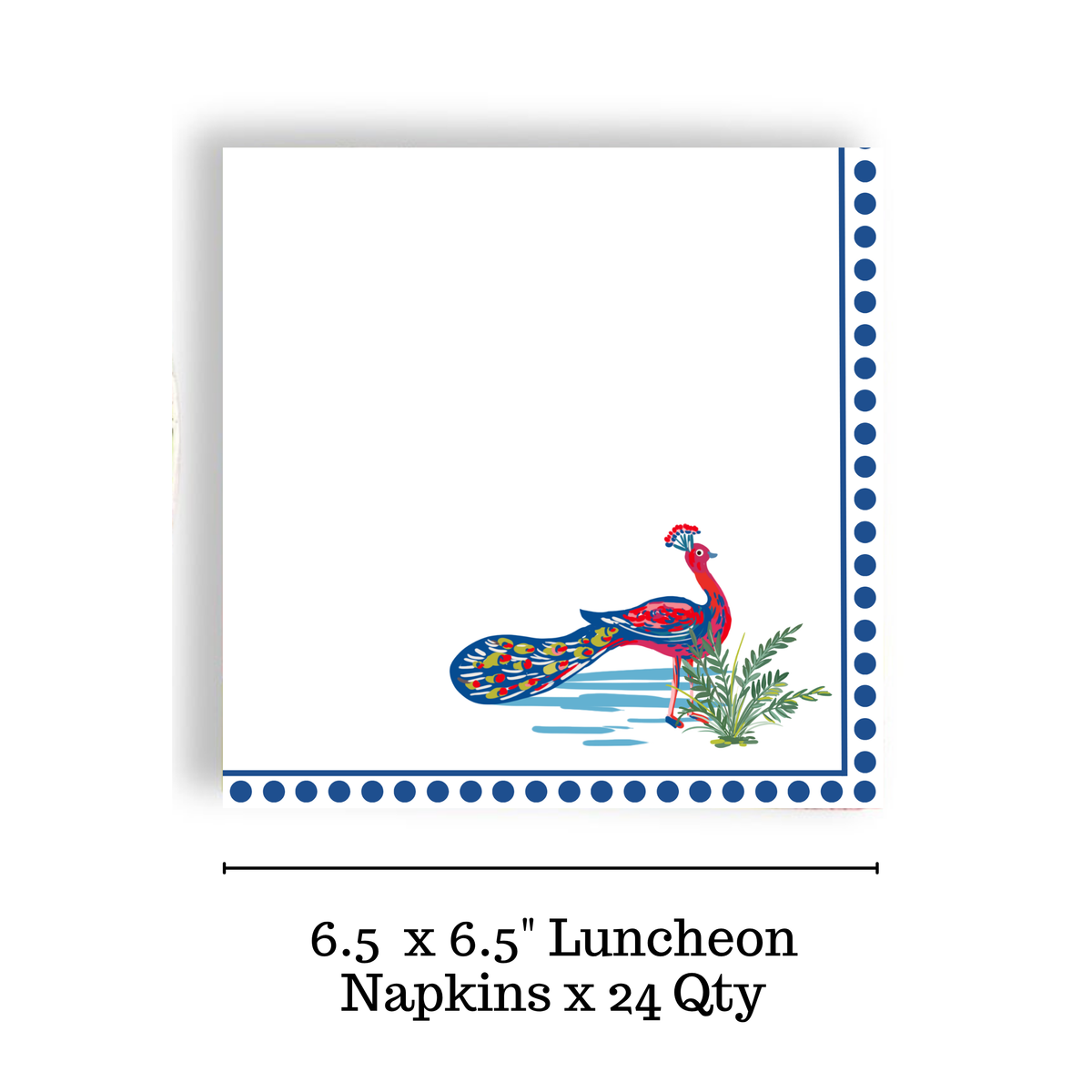 Chinoiserie 24ct Luncheon Napkins