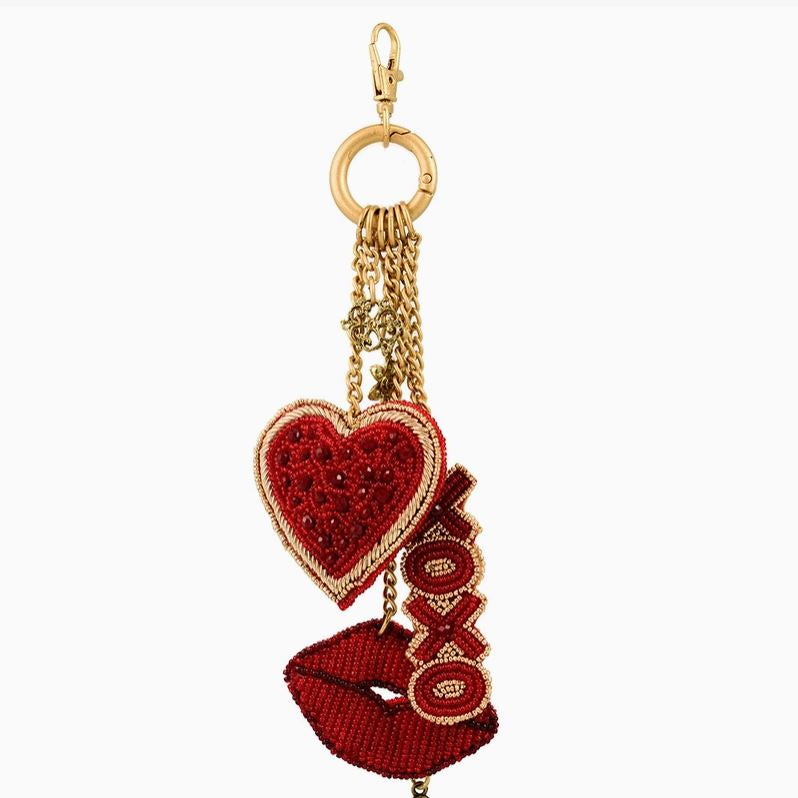 Lover's Lane Heart & Lips Charm