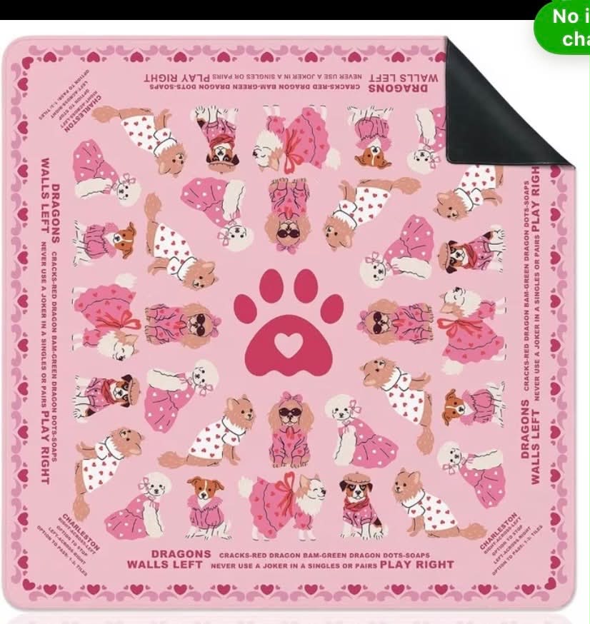 Mahjong Mat Puppies