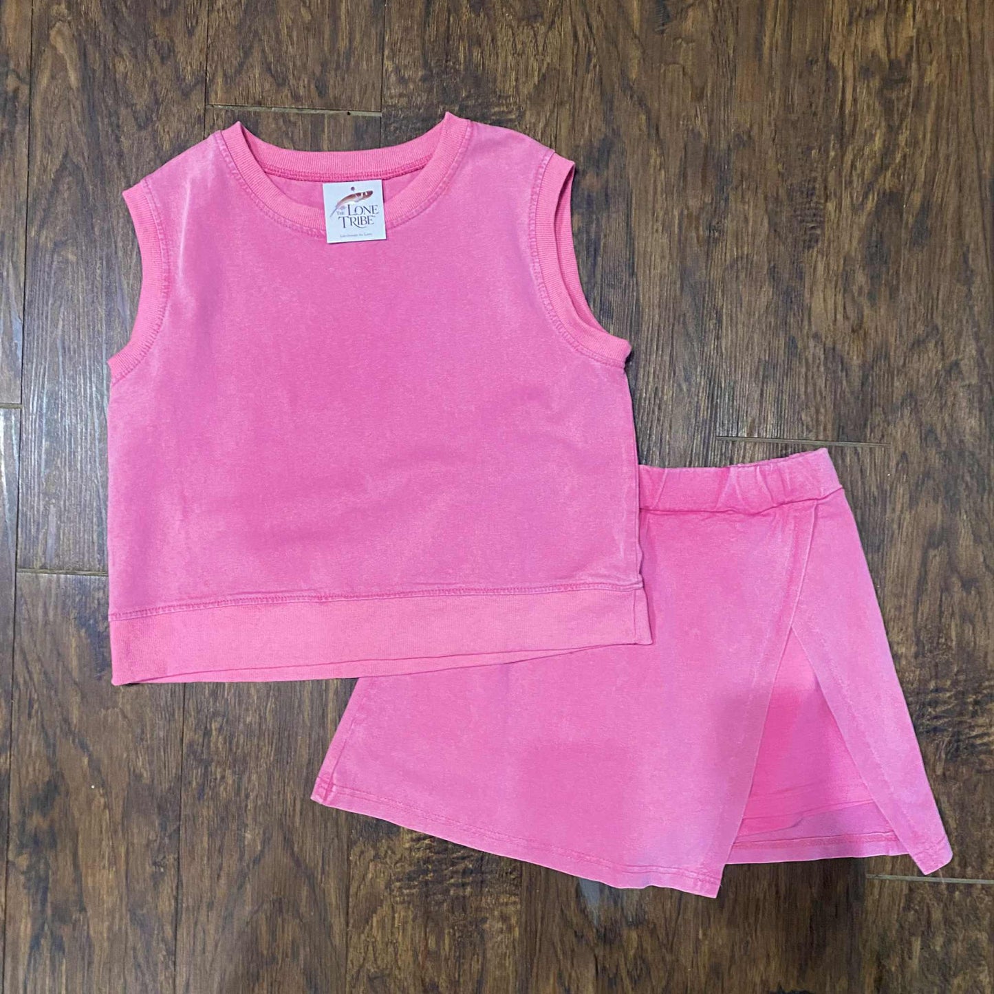 Sleeveless Top & Skirt Set