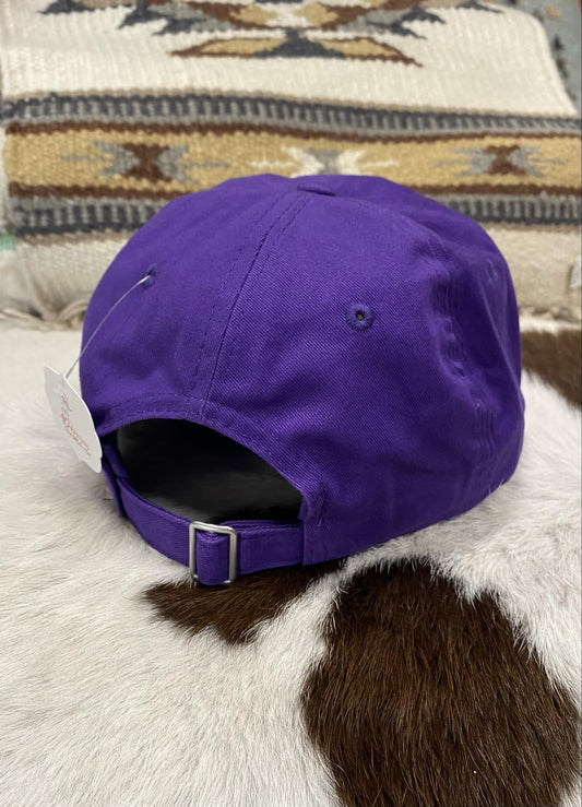 40SC Purple Ballcap w/ Patch