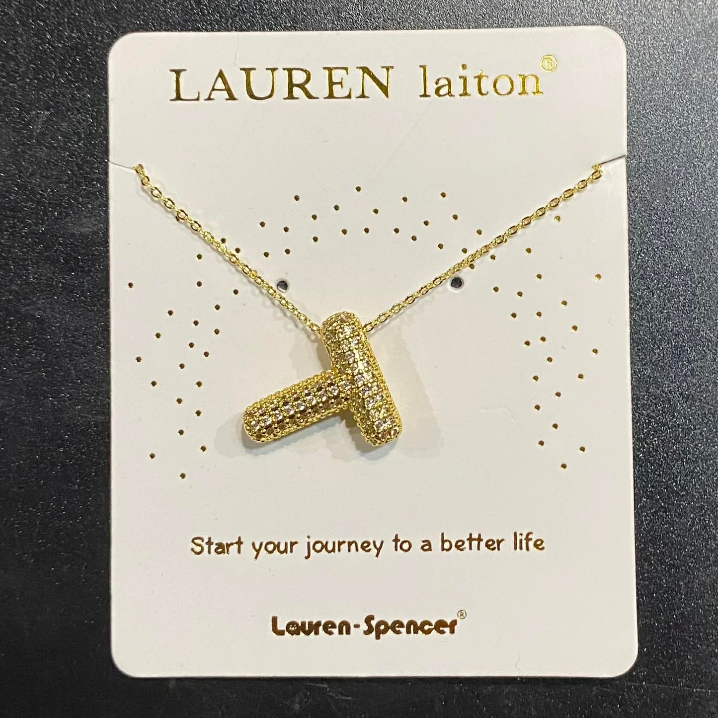 Love Letter Initial Necklace