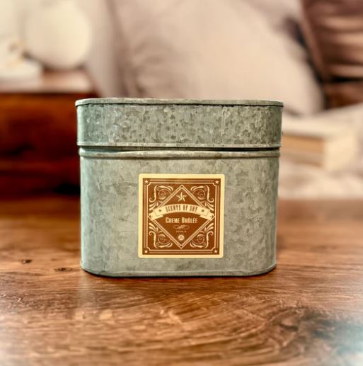 Rustic Tin Soy Candles
