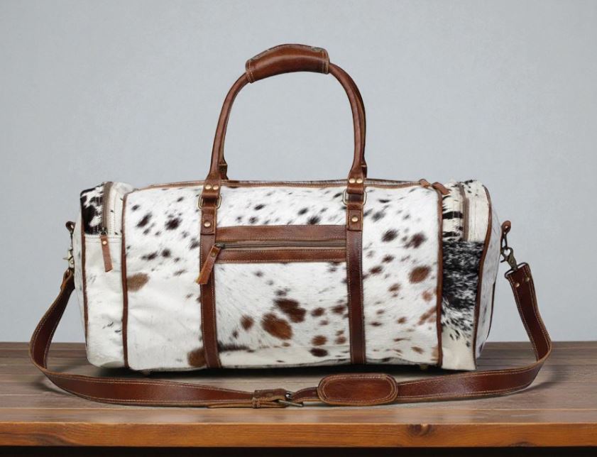 Amore Hair-On Duffle Bag