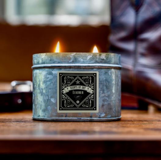 Rustic Tin Soy Candles