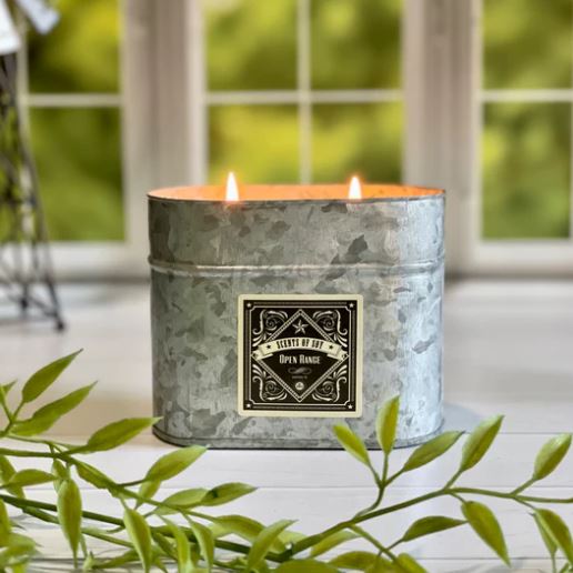 Rustic Tin Soy Candles