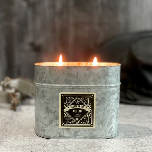 Rustic Tin Soy Candles