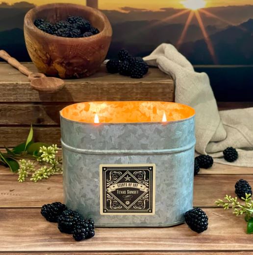 Rustic Tin Soy Candles