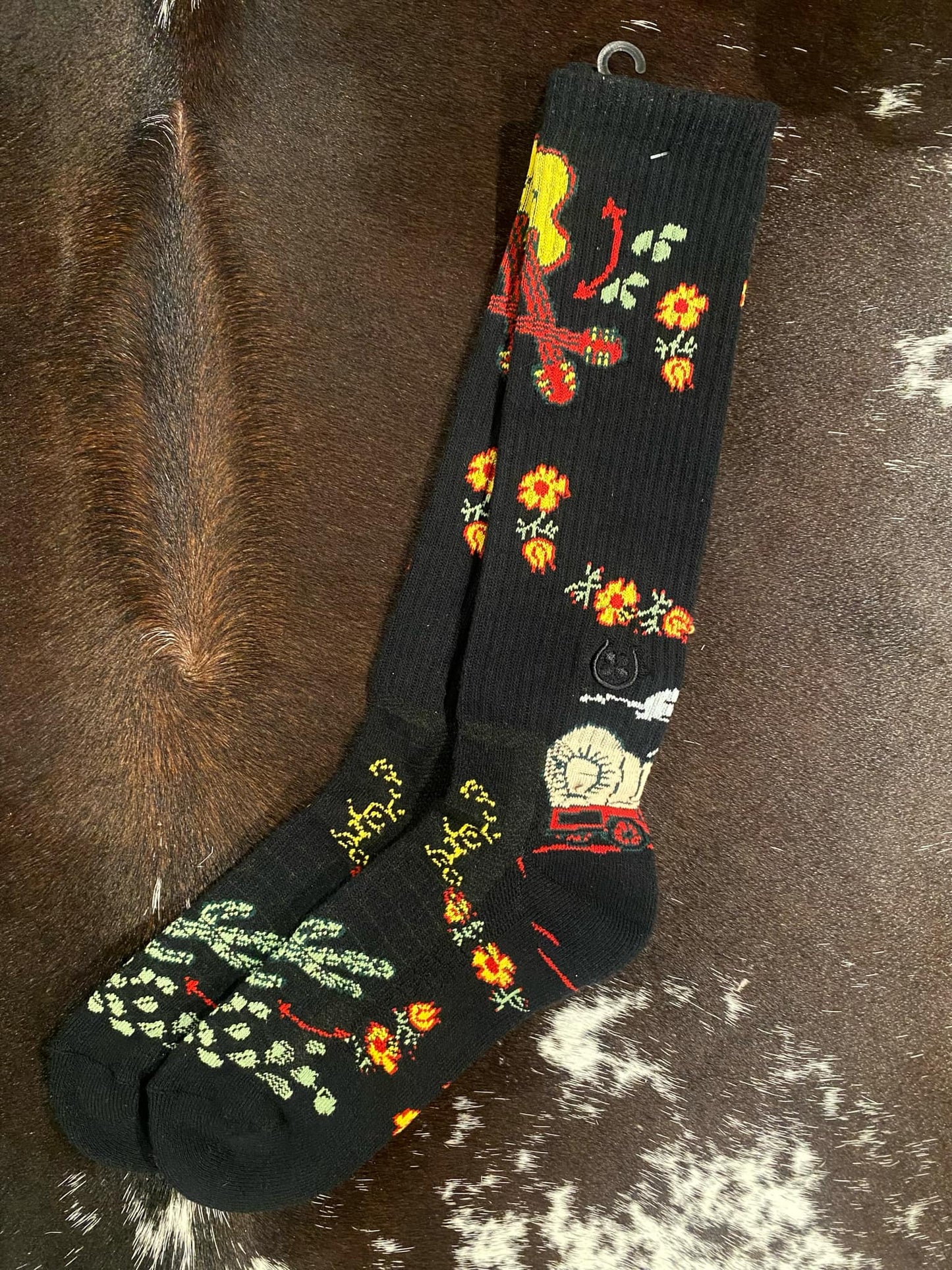 Lucky Chuck Socks, Nudie Blk