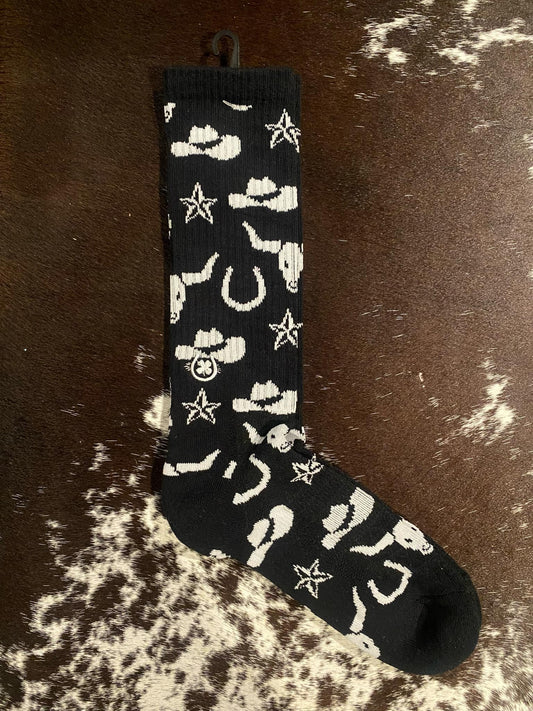 Lucky Chuck Socks, Get Western