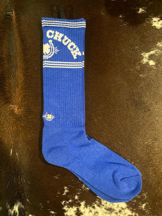 Lucky Chuck Socks, Retro Purple