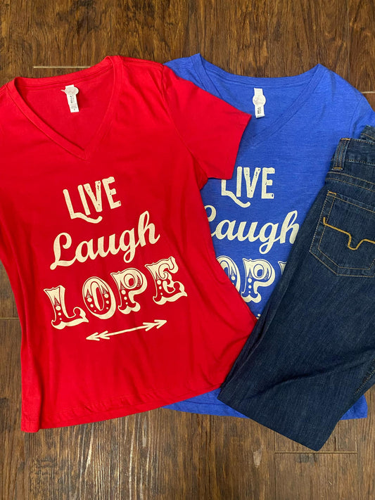 Live, Laugh and Lope Tee