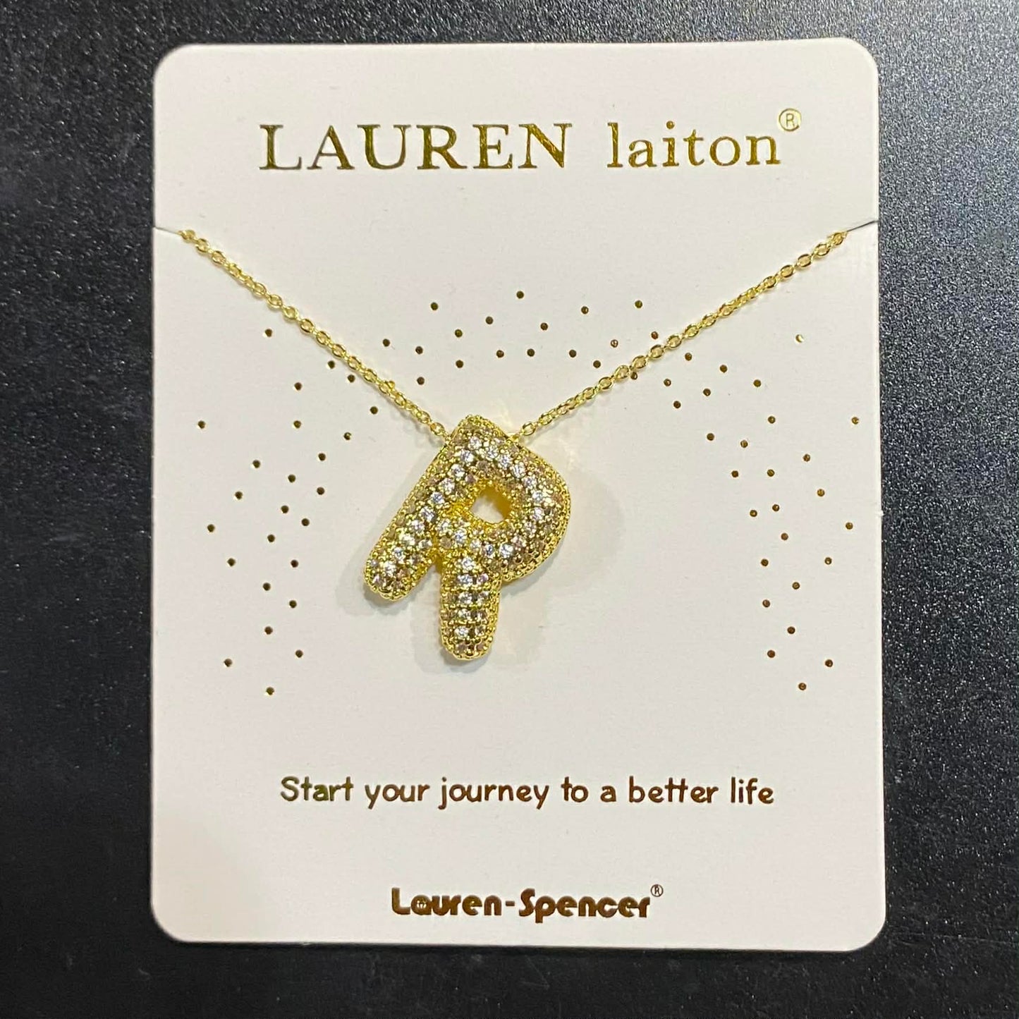 Love Letter Initial Necklace