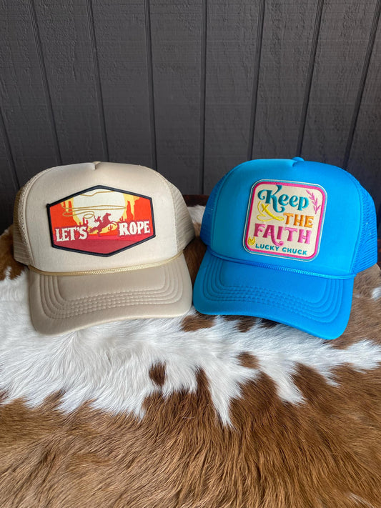 Lucky Chuck Trucker Caps