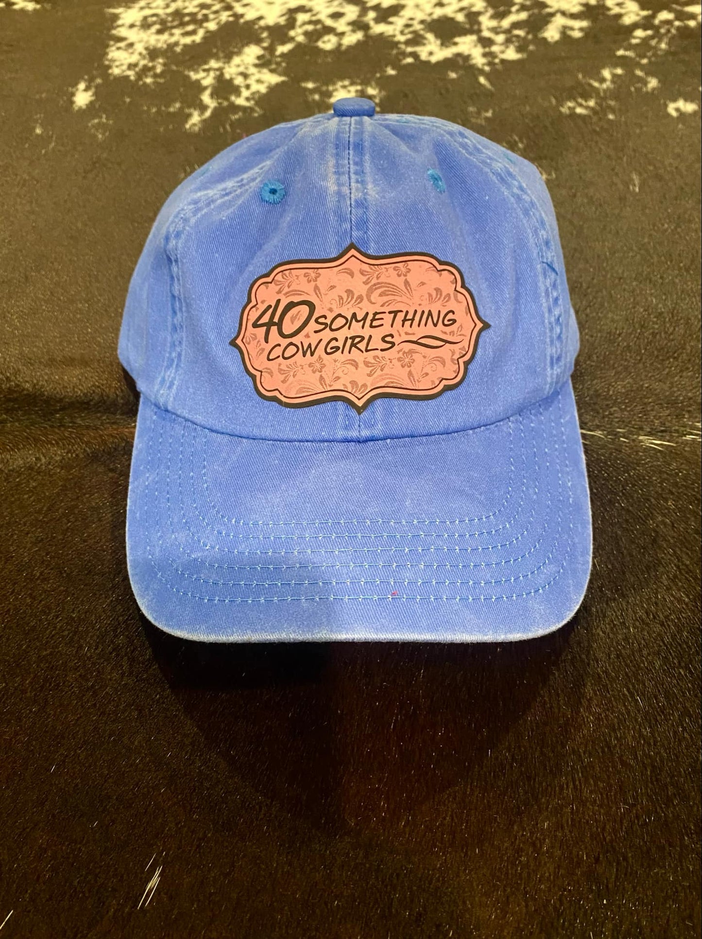 40SC Faded Blue Ballcap