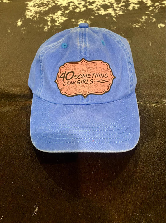 40SC Faded Blue Ballcap