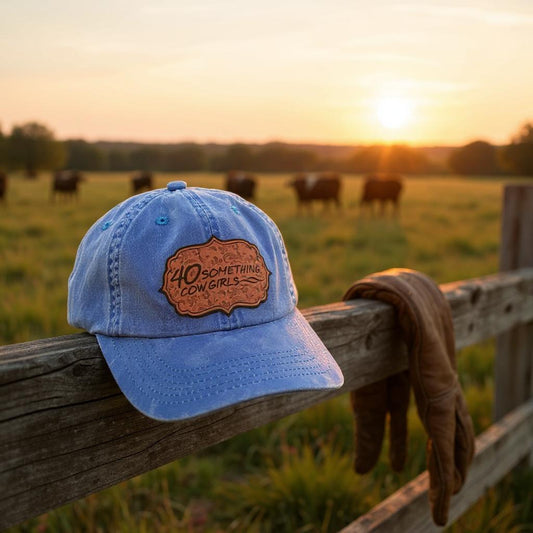 40SC Faded Blue Ballcap