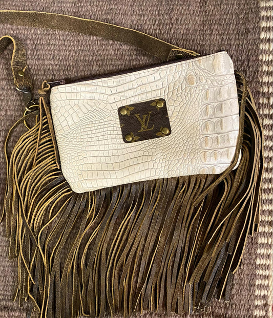 LV Crossbody w/fringe
