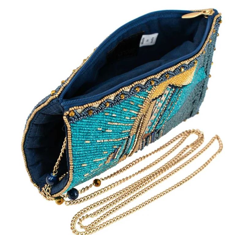 Midnight Voyage Beaded Crossbody