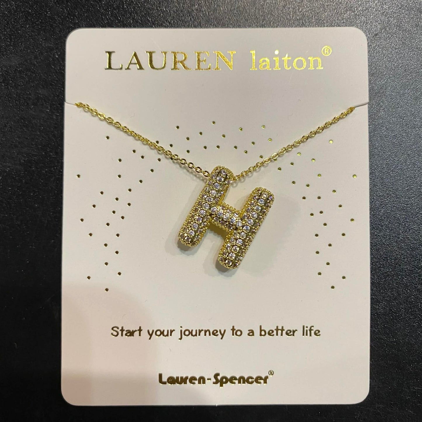 Love Letter Initial Necklace