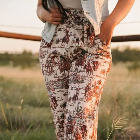 Cowgirl Daydream Wide Leg Pants