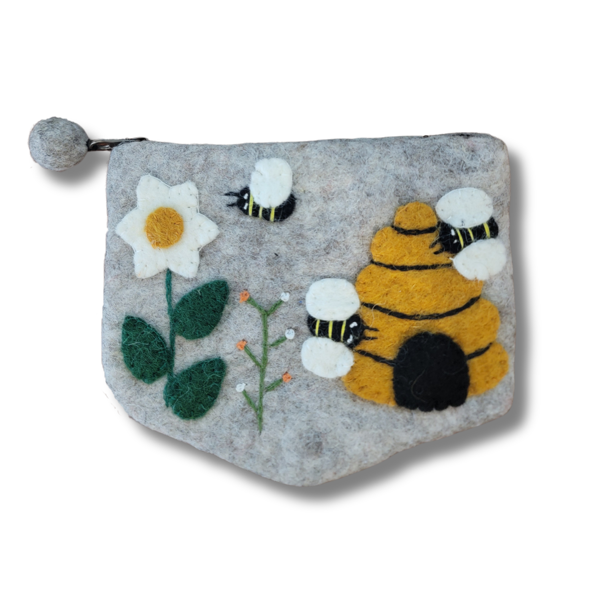 Wool Bee Bag Gift Set: Natural