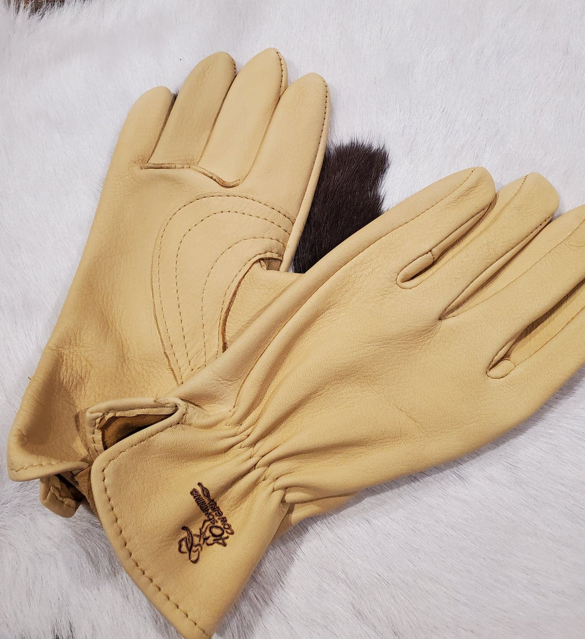 Deerskin Leather Riding/Work Gloves