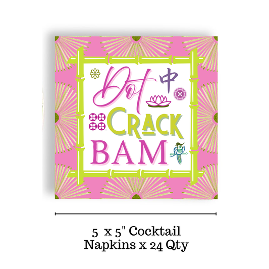 Psych 24ct Cocktail Napkin