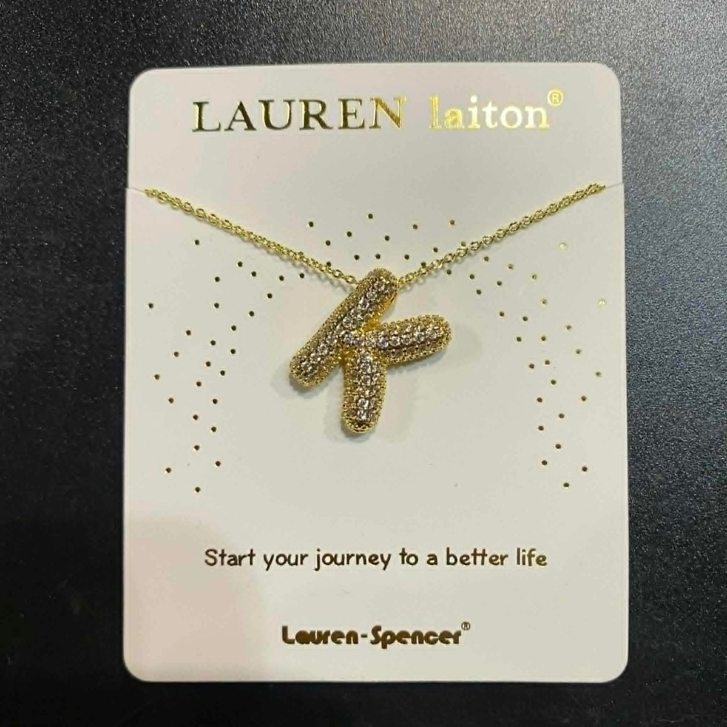Love Letter Initial Necklace