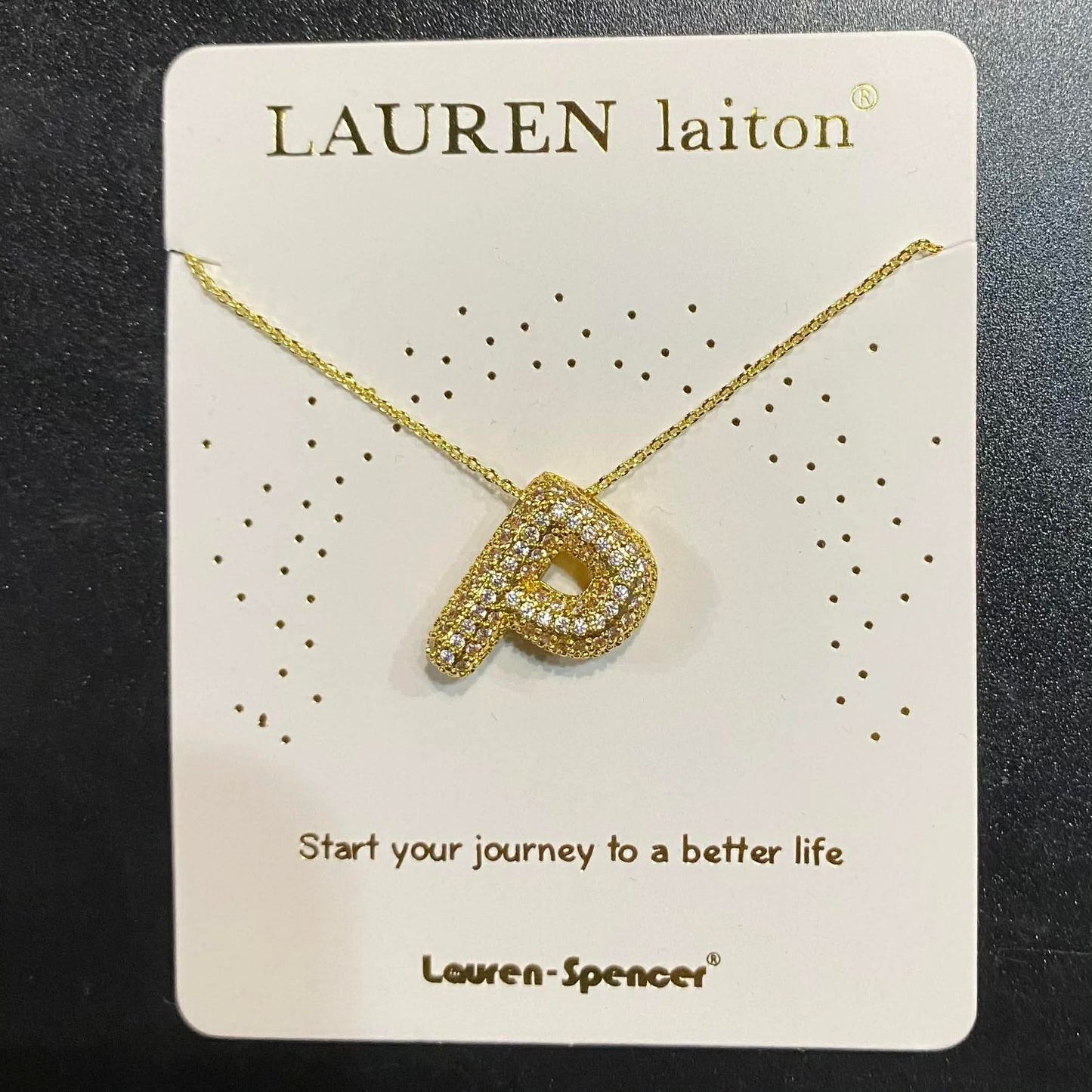 Love Letter Initial Necklace