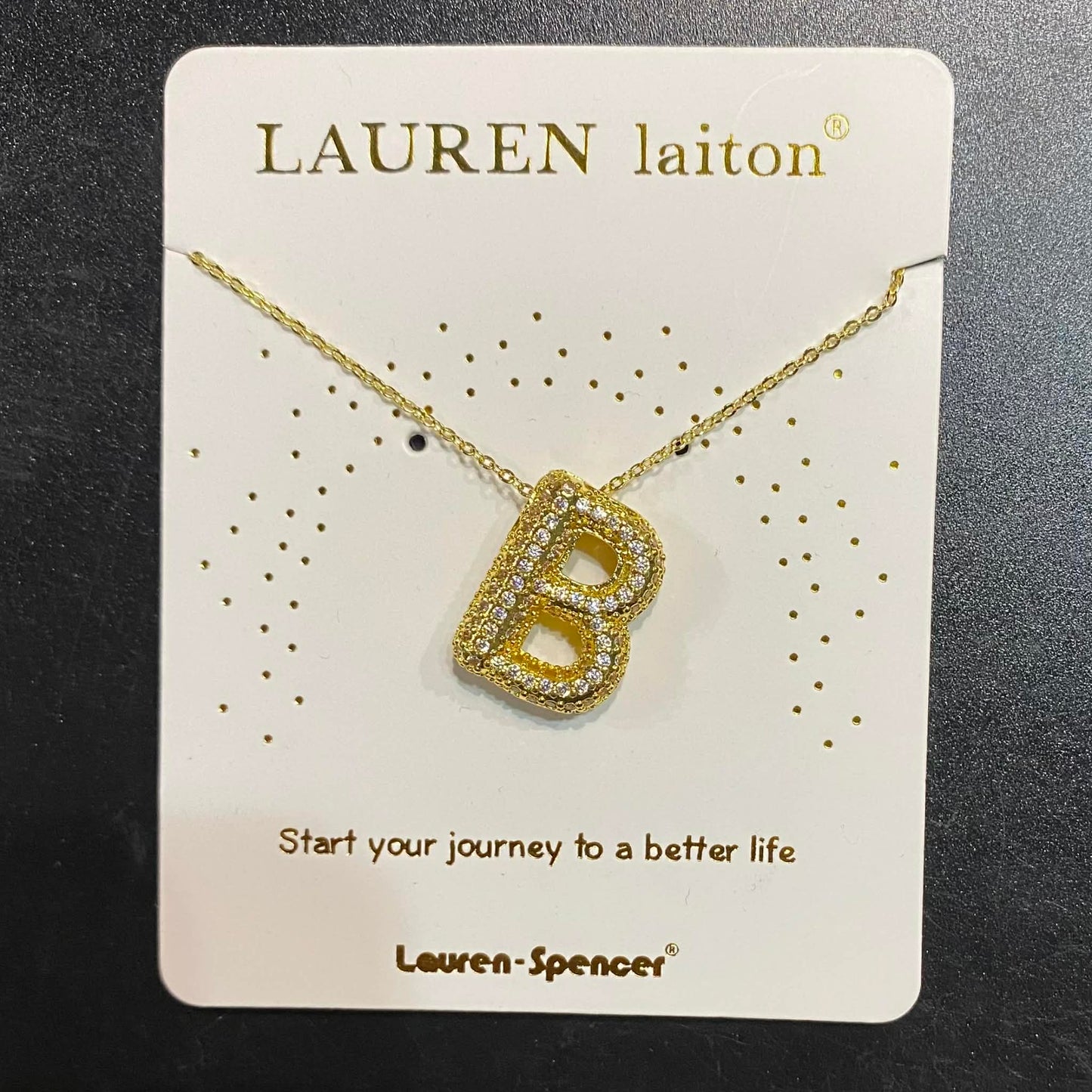 Love Letter Initial Necklace