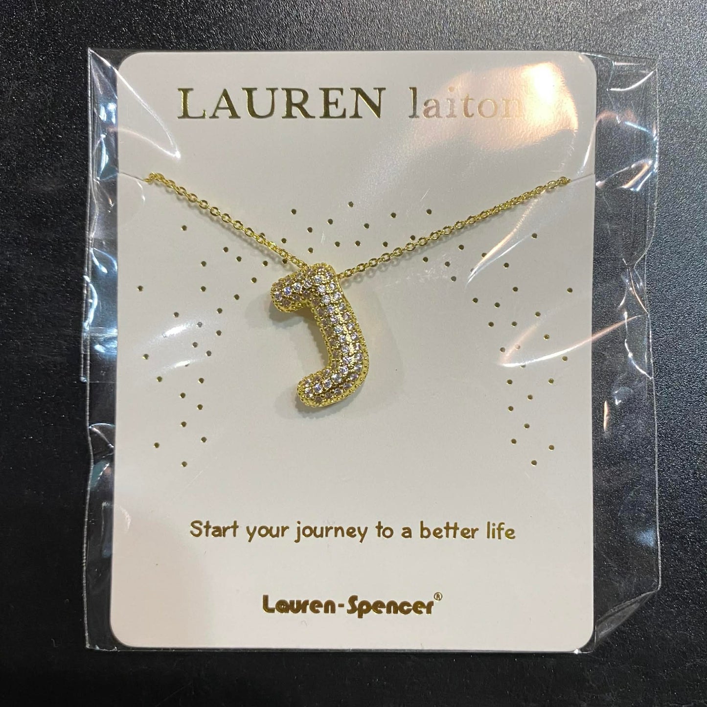 Love Letter Initial Necklace