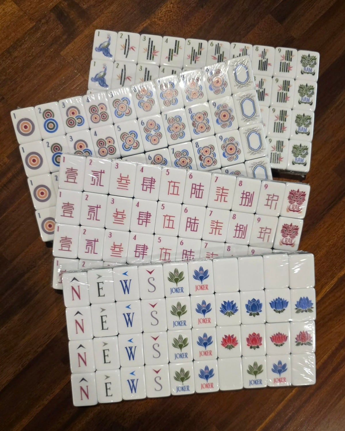 Rosé All Day Mahjong Tile Set