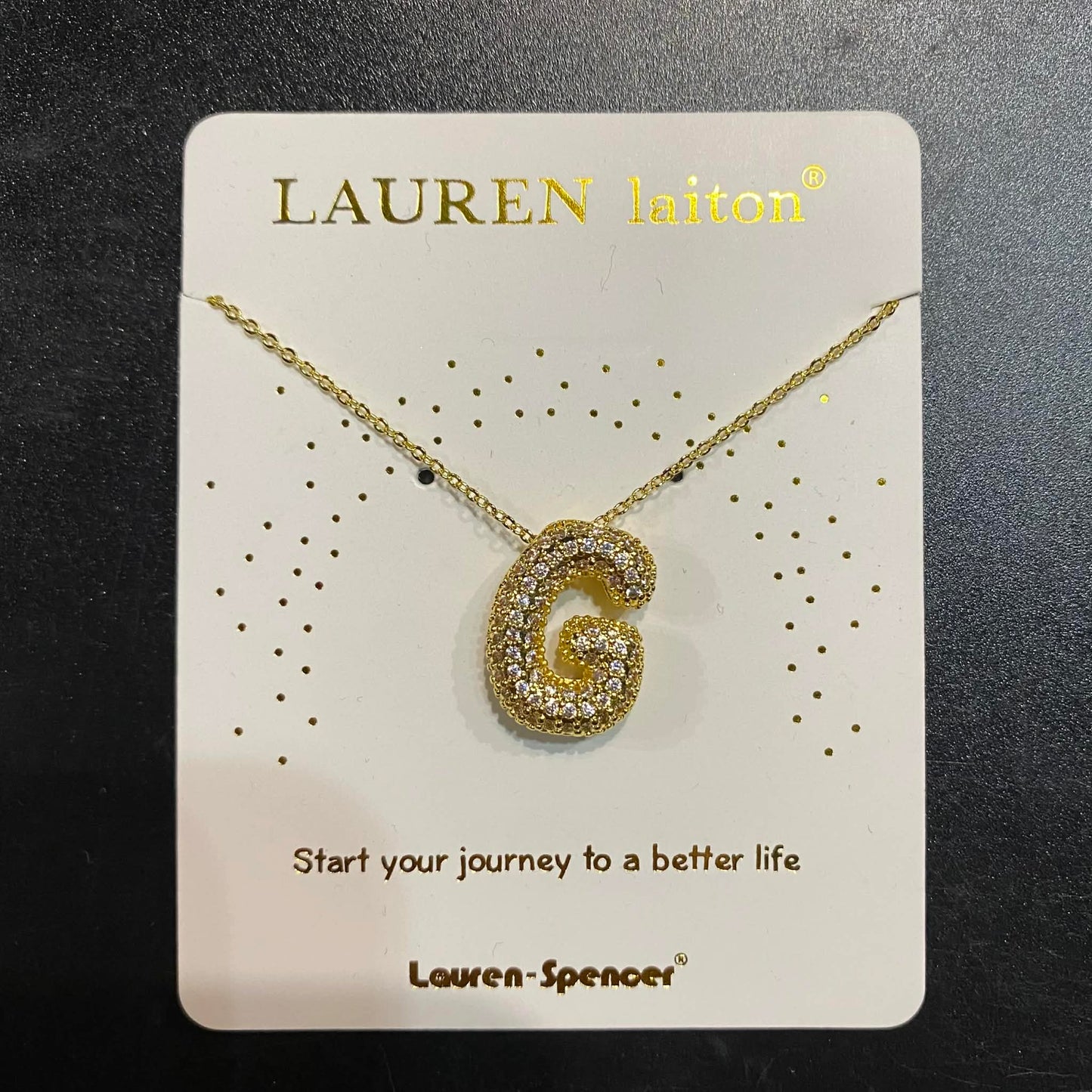 Love Letter Initial Necklace