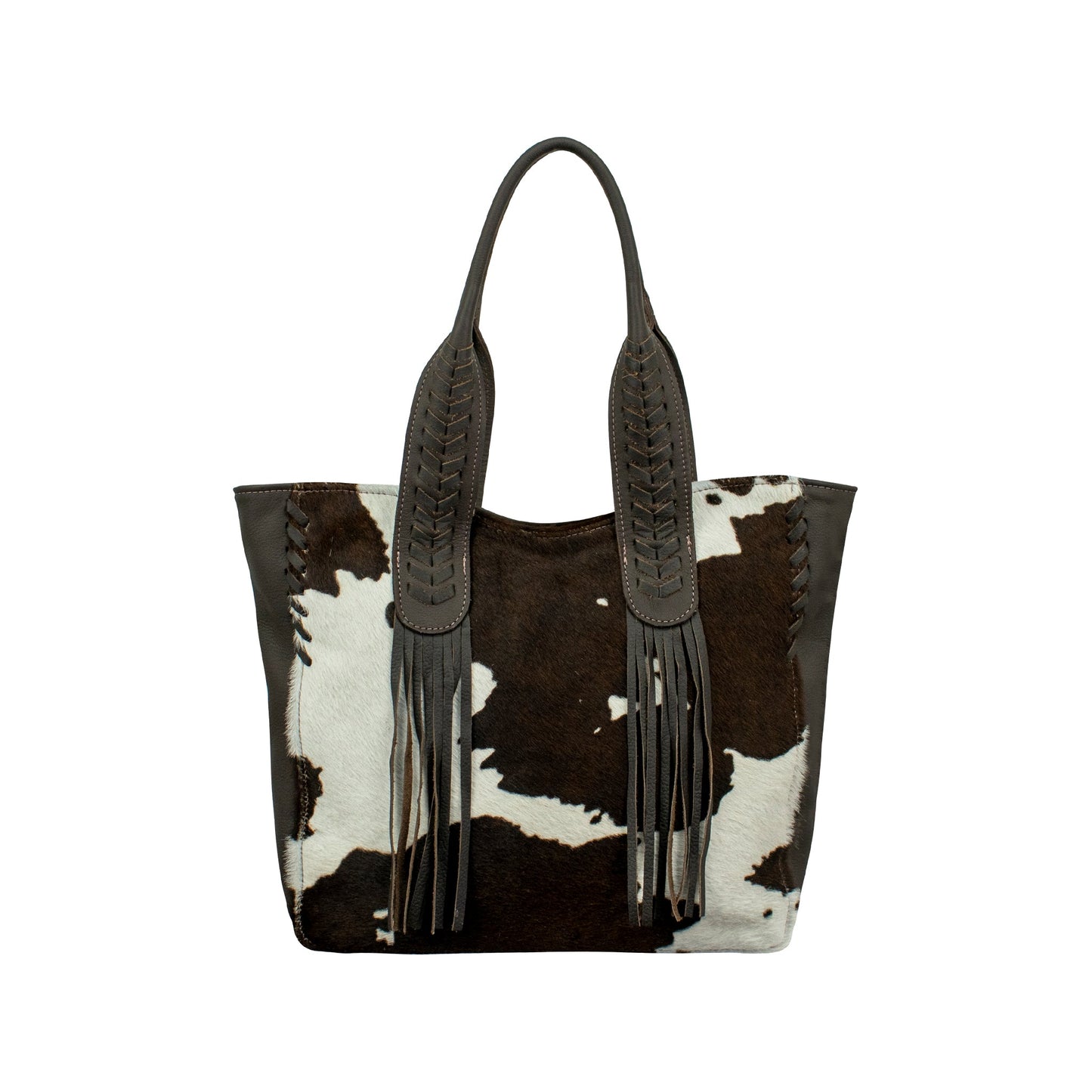 CowTown Pony Zip Top Tote/Hair On Hide