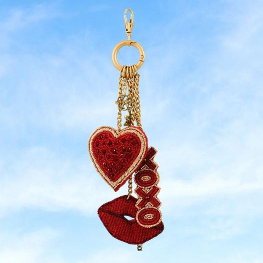 Lover's Lane Heart & Lips Charm