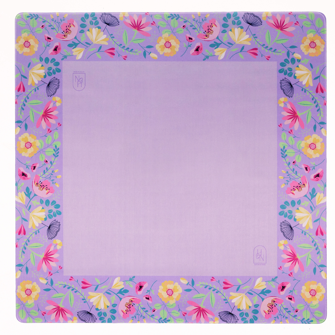 Mahjong Mat, 33" - Lavender