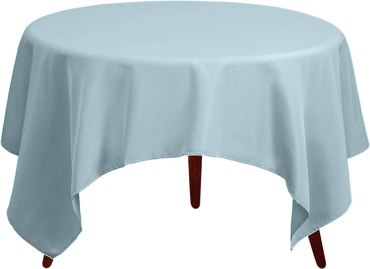 Washable Polyester Square Tablecloth: Apple Green / 52 x 52 inch Square