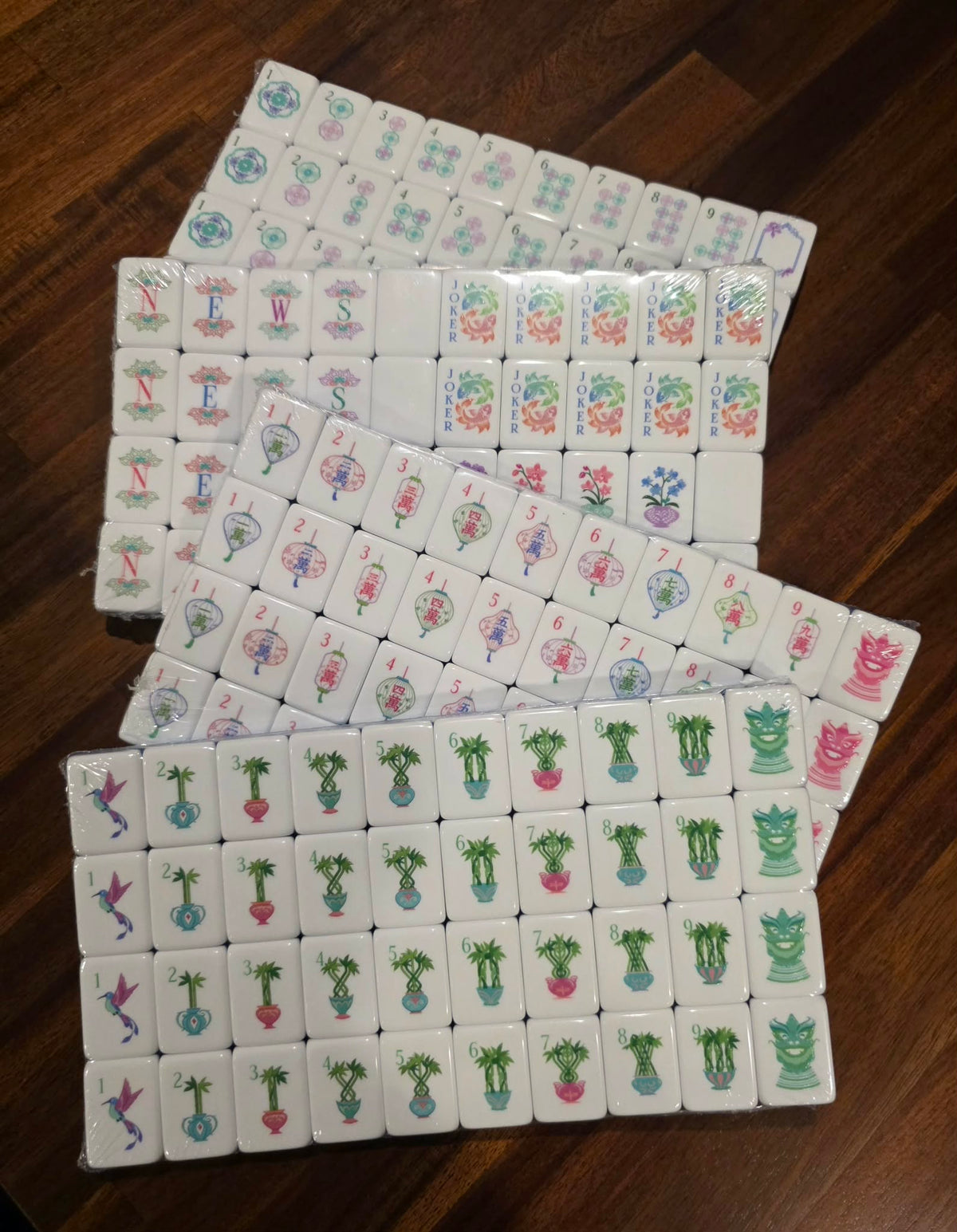 Mahj in Bloom Mahjong Tile set